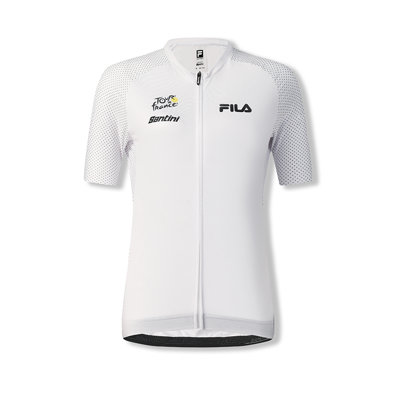FILA CYCLING Clothing Women’s Jade White WT Crew Neck Moderate