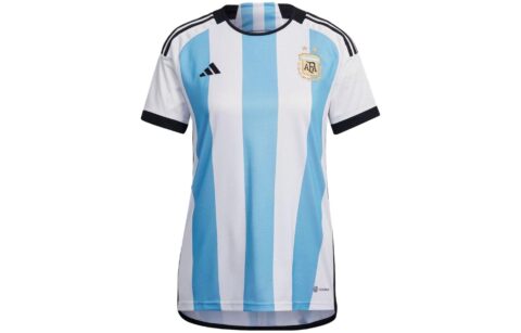 Adidas Women'ss Argentina 2022 Home Jersey White/Light Blue