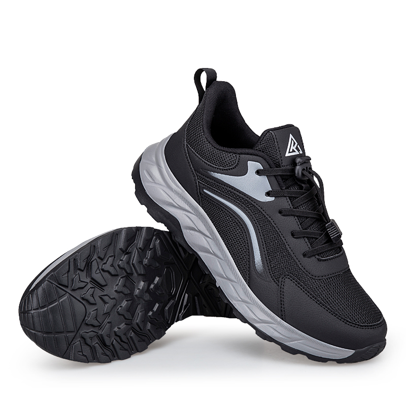 KANGLEJIAN Cushioning Slip Resistant Abrasion Resistant Low top Casual Shoes Men’s Black