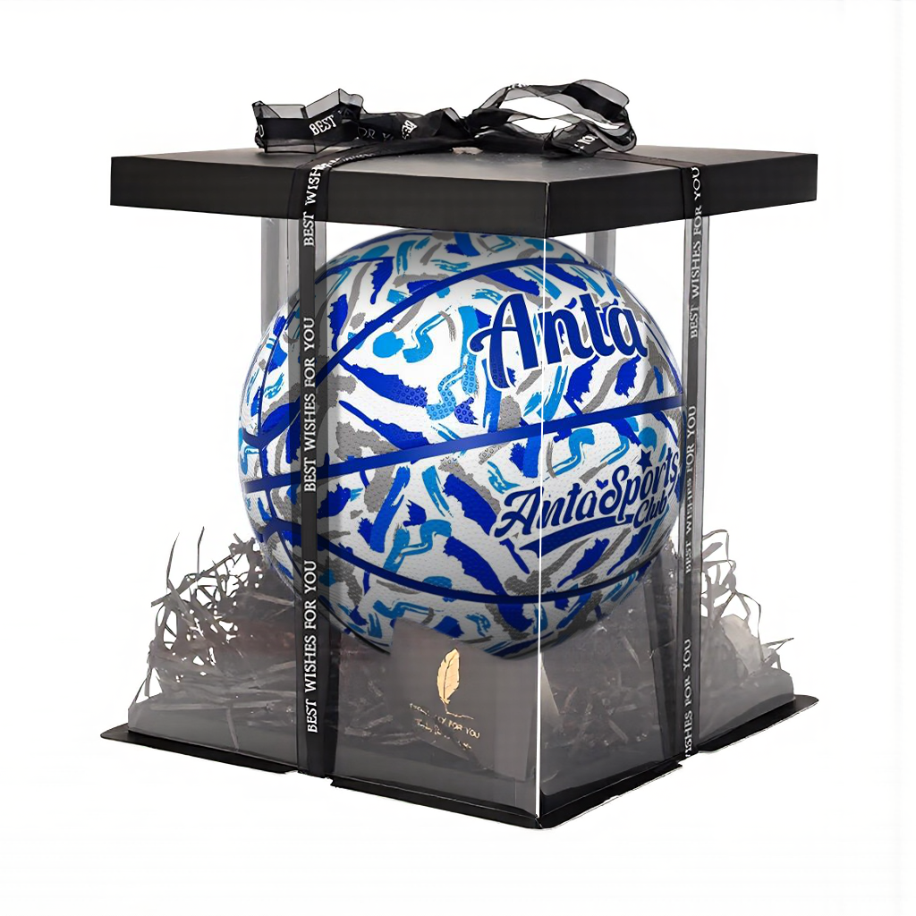 Anta Rubber Basketball Blue Size 7 Ball Size 5 Ball Training Competition Unisex