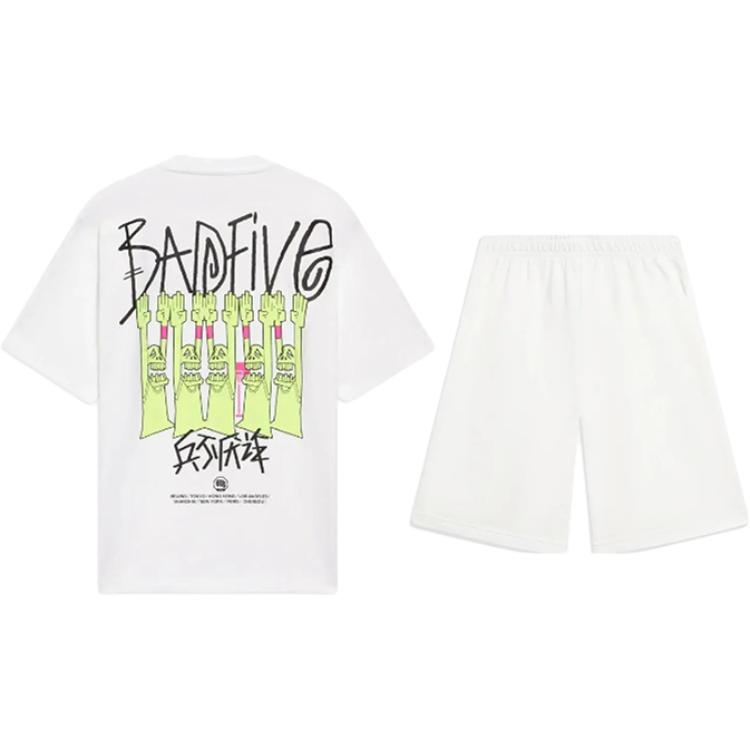 Li Ning Casual Sportswear Unisex White+White