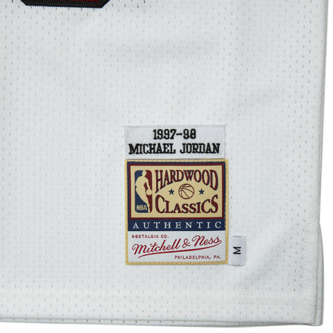 Mitchell Ness Basketball Apparel White Kids’