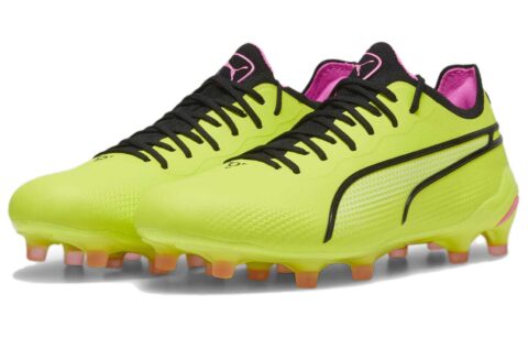 PUMA King Ultimate FG/AG Low top Soccer Shoes Women’s Green Black