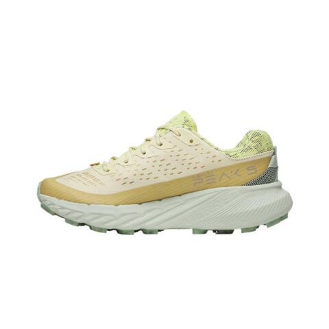 MERRELL Agility Peak 5 Cushioning Slip Resistant Abrasion Resistant Low top Running Shoes Women’s Yellow