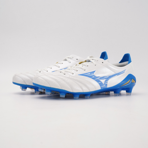 Mizuno Morelia Neo 4 Comfortable Abrasion Resistant Abrasion Resistant Soccer Shoes Unisex White