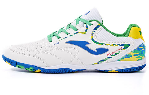 Joma IC/in Slip Resistant Abrasion Resistant Soccer Shoes Men's White Green