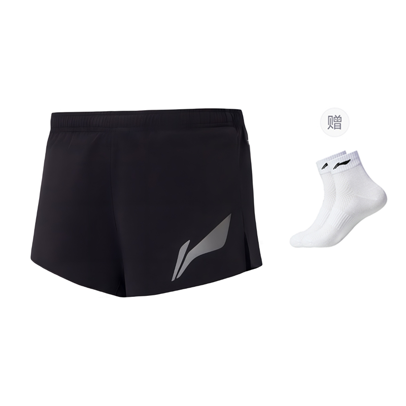 Li Ning Sports Shorts Unisex Black