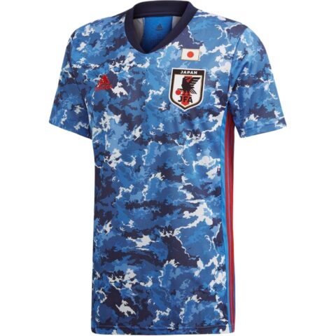 Adidas Japan Home Jersey Shirt Baju Lelaki Soccer Jersey Men's Blue