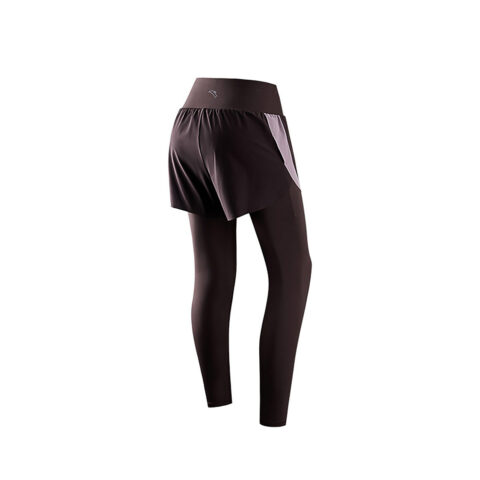 Anta Running Collection Running Pants Women’s Chocolate Brown/Dusty Purple