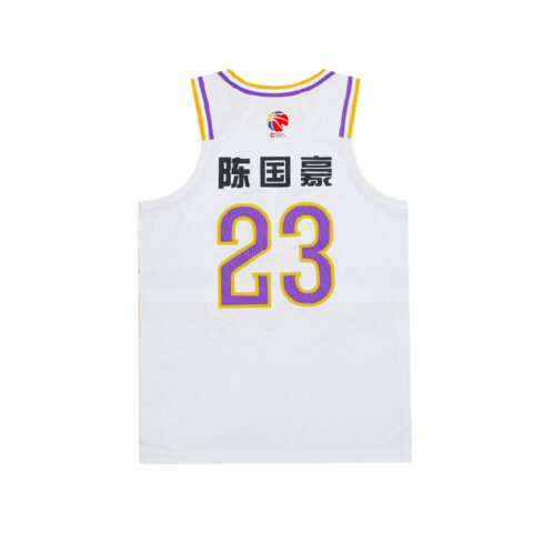 Li Ning CBA Collection Basketball Jerseys Men’s Standard White Moderate Straight Fit