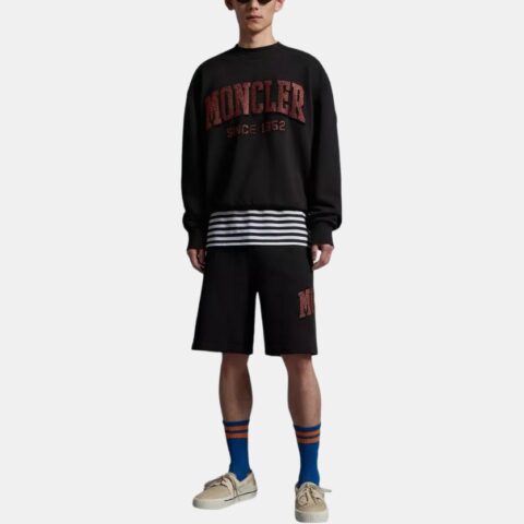 Moncler SS23 Sports Shorts Men’s Black