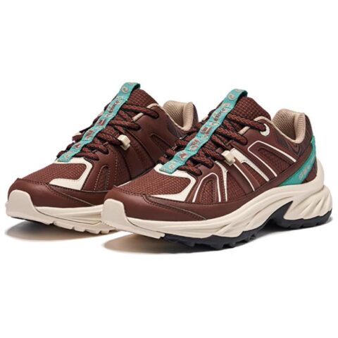 Erke Trail Slip Resistant, Abrasion Resistant, Coverage, And Rebound Low top Mountaineering Shoes Women’s Brown