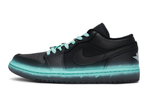 Jordan Air Jordan 1 Low top Vintage Basketball Shoes Unisex Black