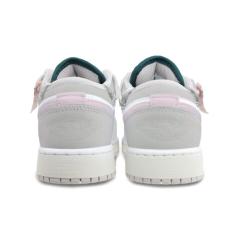 Jordan Air Jordan 1 Abrasion Resistant Abrasion Resistant Low top Vintage Unisex Light Gray