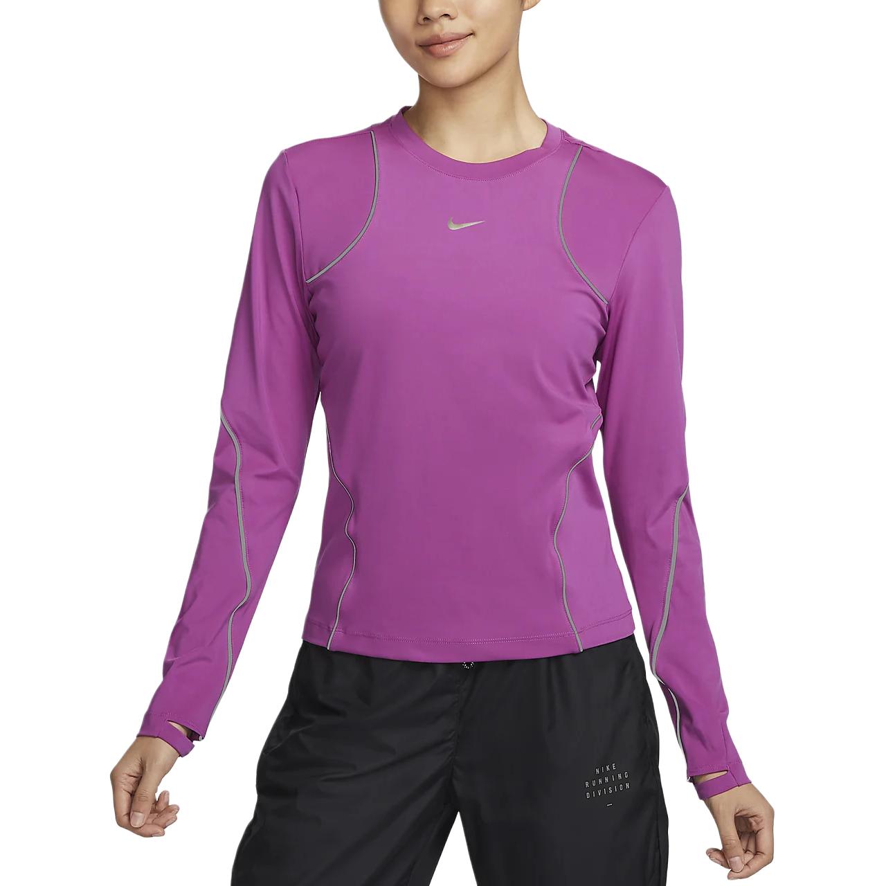 Nike Dri Fit Running T Shirt Women’s Purple