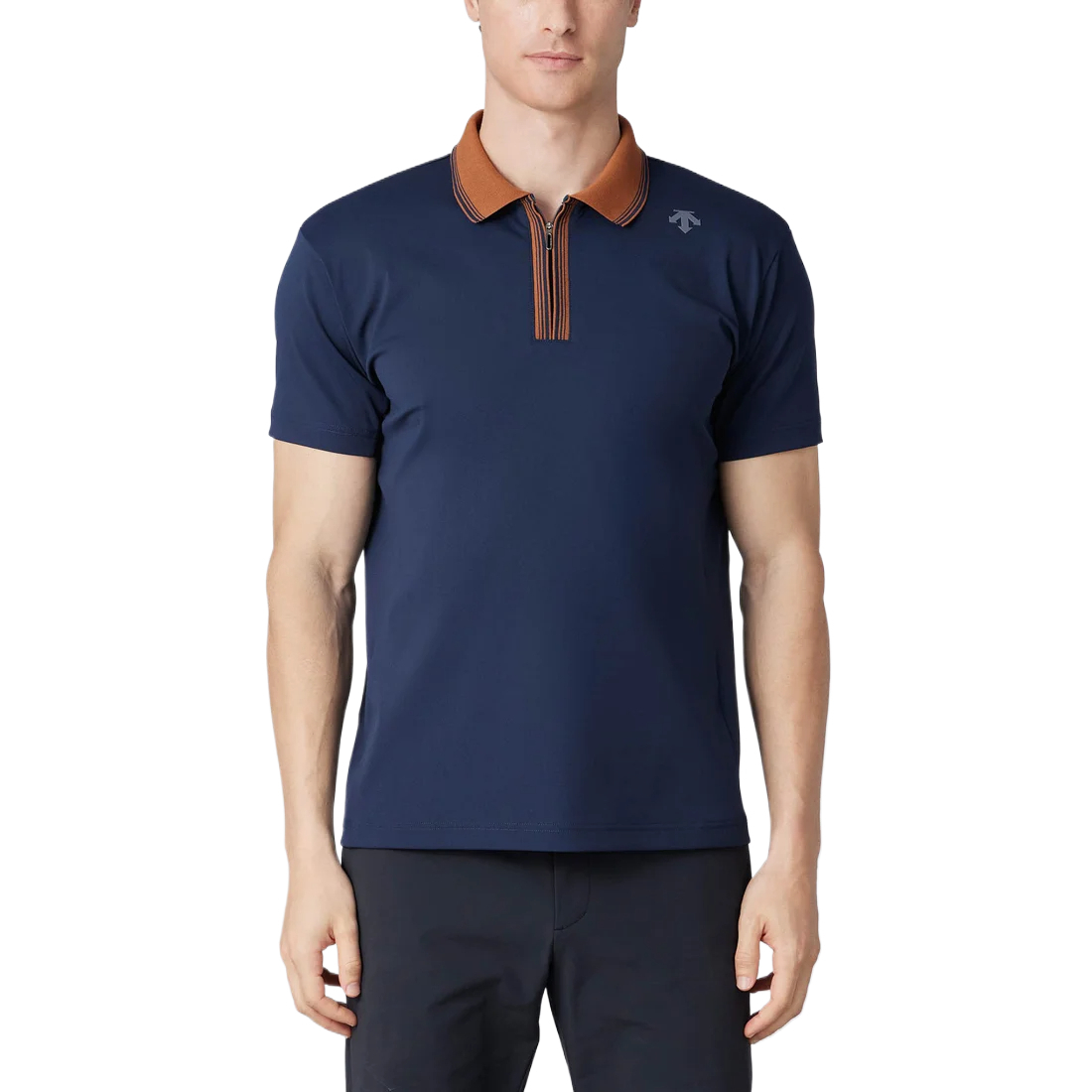 DESCENTE Golf Clothing Men’s Lapel Moderate
