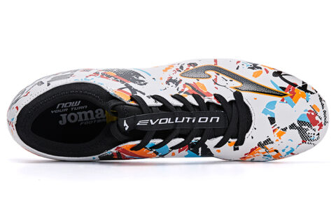 Joma Evolution MG Multi Ground Artificial Turf Composite Material Slip Resistant Abrasion Resistant Soccer Shoes Men’s