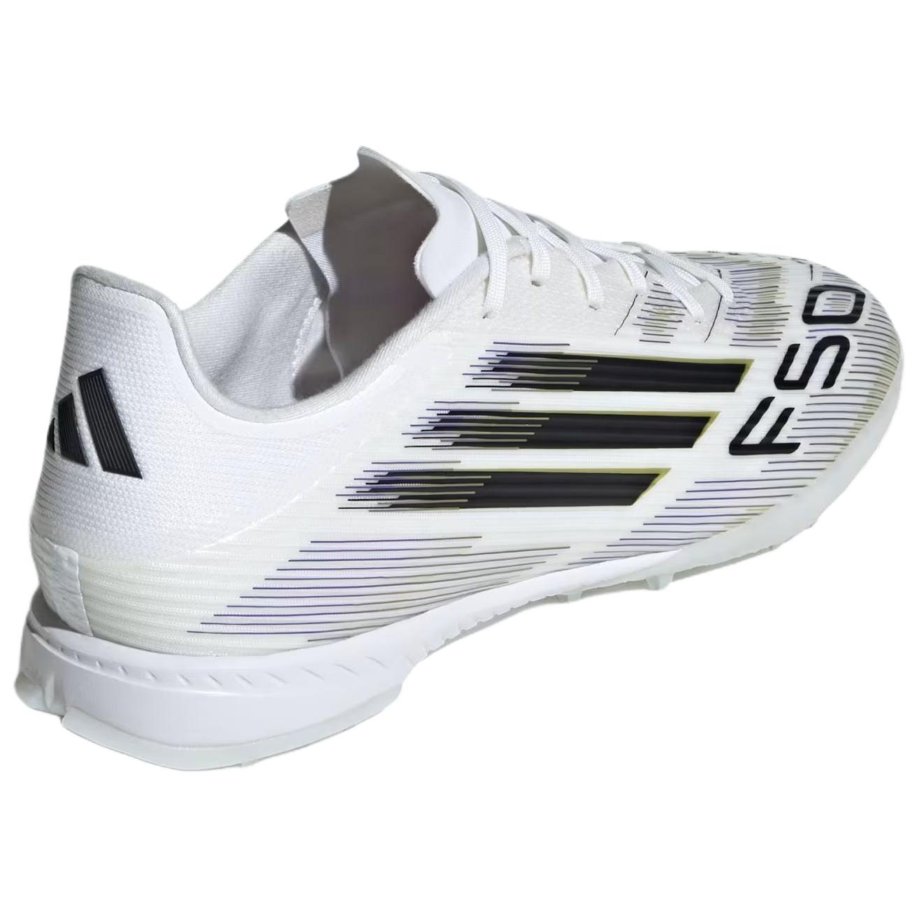 Adidas F50 League Slip Resistant Abrasion Resistant Soccer Shoes Unisex White