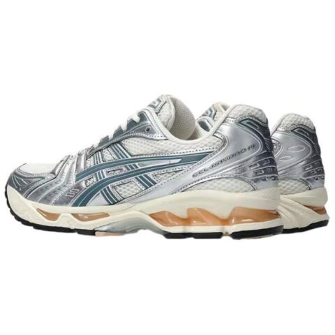 ASICS Gel Kayano 14 Birch Pure Silver Teal Gold