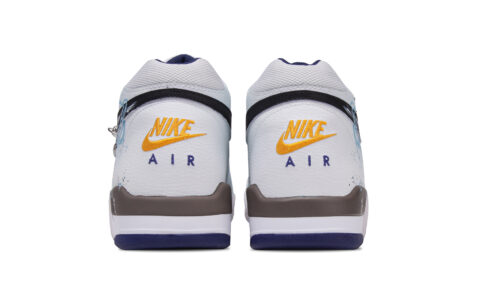 Nike Flight Legacy Geometric Planet Abrasion Resistant Abrasion Resistant Mid top Vintage Basketball Shoes Men’s