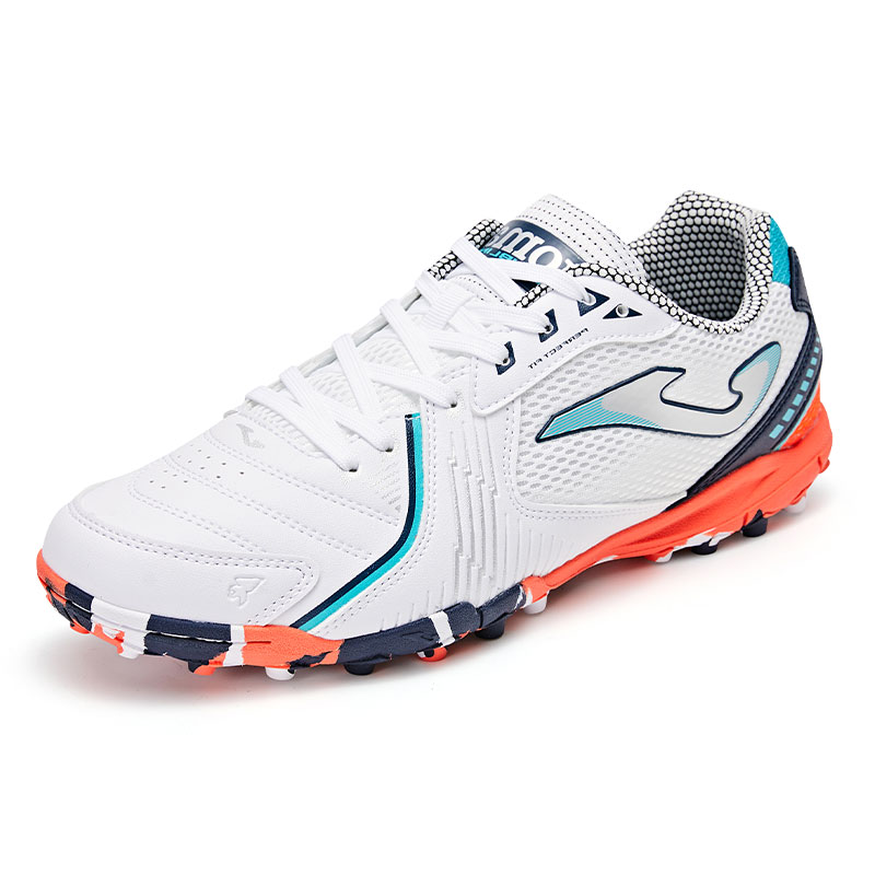 Joma Breathable TF Turf Artificial Turf Soccer Shoes Men’s White Orange