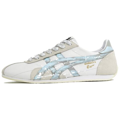 Onitsuka Tiger Runspark Abrasion Resistant Low top Running Shoes Unisex White