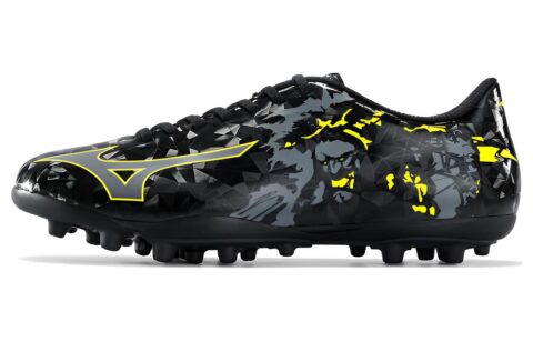 Mizuno Men Ryuou Ag Soccer Shoes ‘Black Yellow’