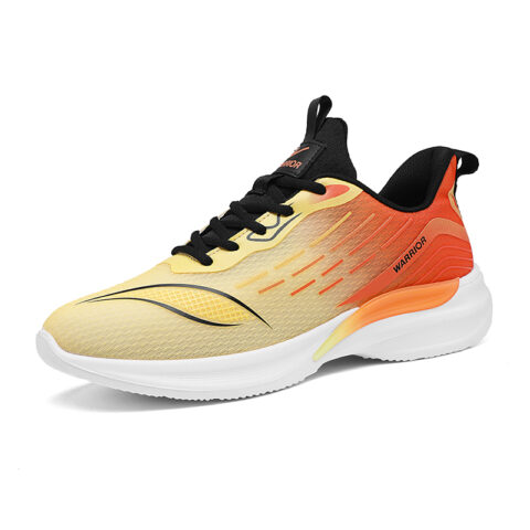 WARRIOR Running Shoes Men’s Low Top Orange/Yellow