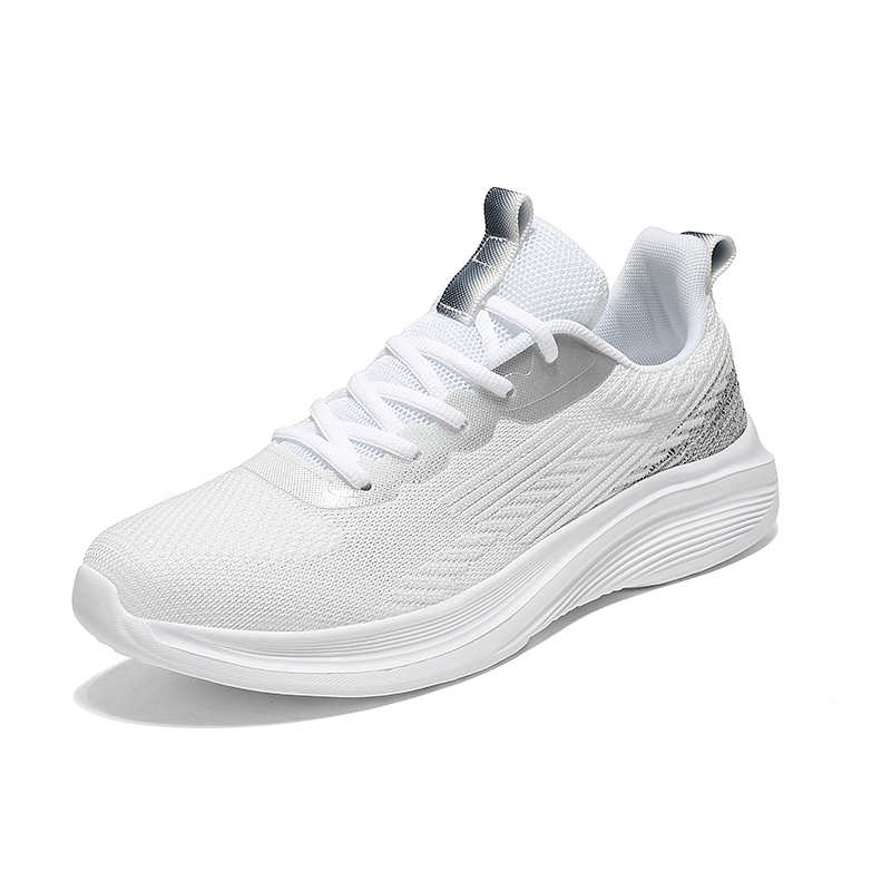 BIANSULONG Cushioning Abrasion Resistant Low top Casual Running Shoes Men’s Black White