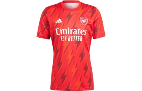Adidas Arsenal Soccer Jerseys Men's Red Moderate Straight Fit