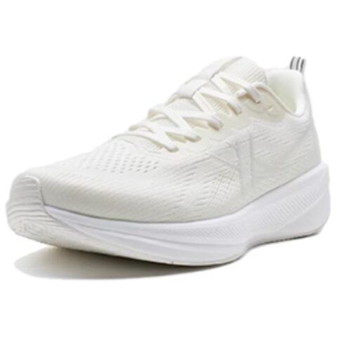 XTEP Breathable And Slip Resistant Low top Casual Running Shoes Women’s White