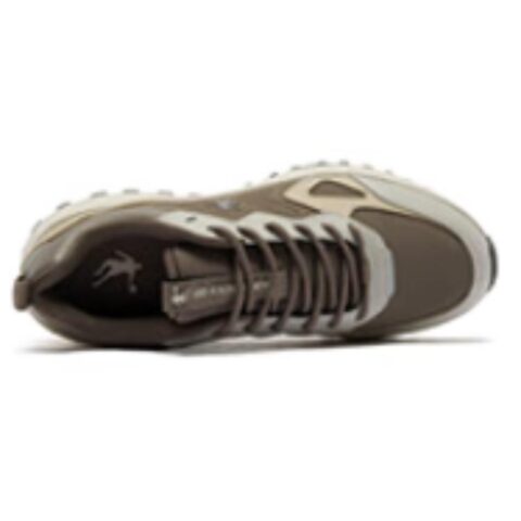 QIAODAN Slip Resistant Thermal Slip Resistant Thermal Low top Running Shoes Men’s Beige Brown