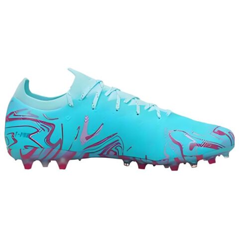 KELME MG Multi Ground Artificial Turf Slip Resistant Abrasion Resistant Soccer Shoes Men’s Light Blue