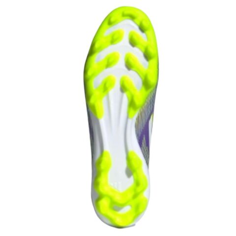 Adidas F50 League Mesh Soccer Shoes Unisex Purple Green White
