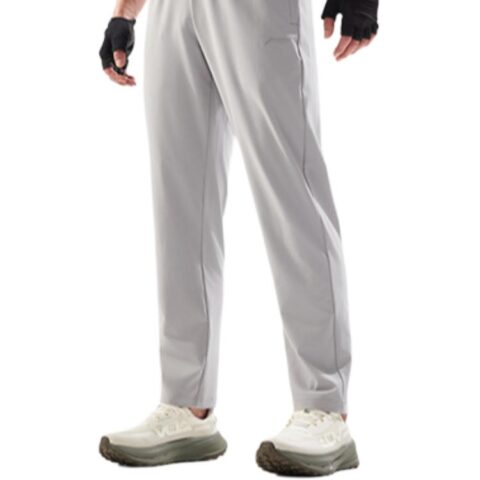 Li Ning Fitness Series Sports Pants Men’s Geological Gray