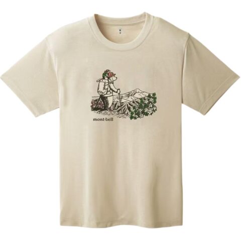 MONTBELL Quick Dry T Shirts Unisex