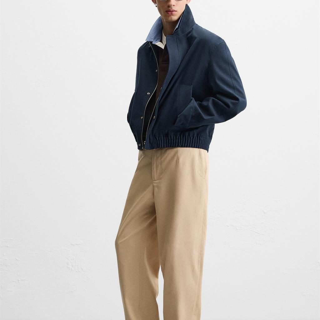 ZARA Jackets & Coats Men’s Sea Blue
