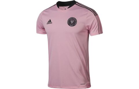 Adidas Soccer Jerseys Men's Pink Moderate Straight Fit