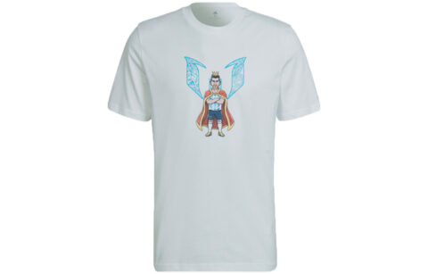 Adidas Messi Soccer Jerseys Men's White Moderate Straight Fit