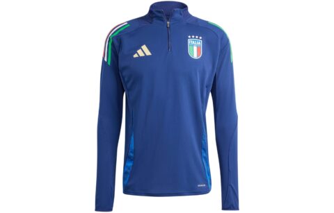 Adidas Italy Tiro 24 Competition Training Top Soccer Jersey Men's Dark Blue