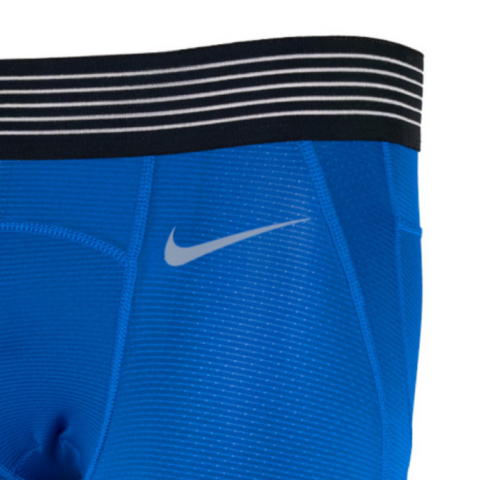Nike Soccer Bottoms Men’s Blue Moderate Slim Fit Pants