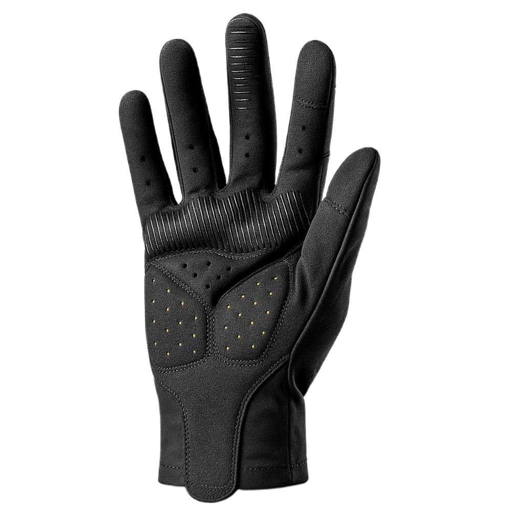 Li Ning Cycling Gear Long Finger Touchscreen Gloves Fitness Badminton Tennis Outdoor Cycling Sports Unisex Black
