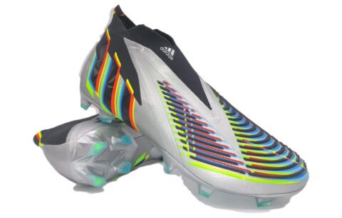 adidas Predator Edge+ FG ‘Silver Metallic Black’