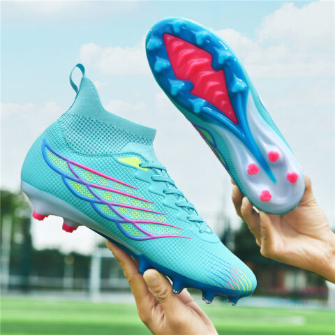 BIANSULONG Cushioning Slip Resistant Abrasion Resistant Soccer Shoes Unisex