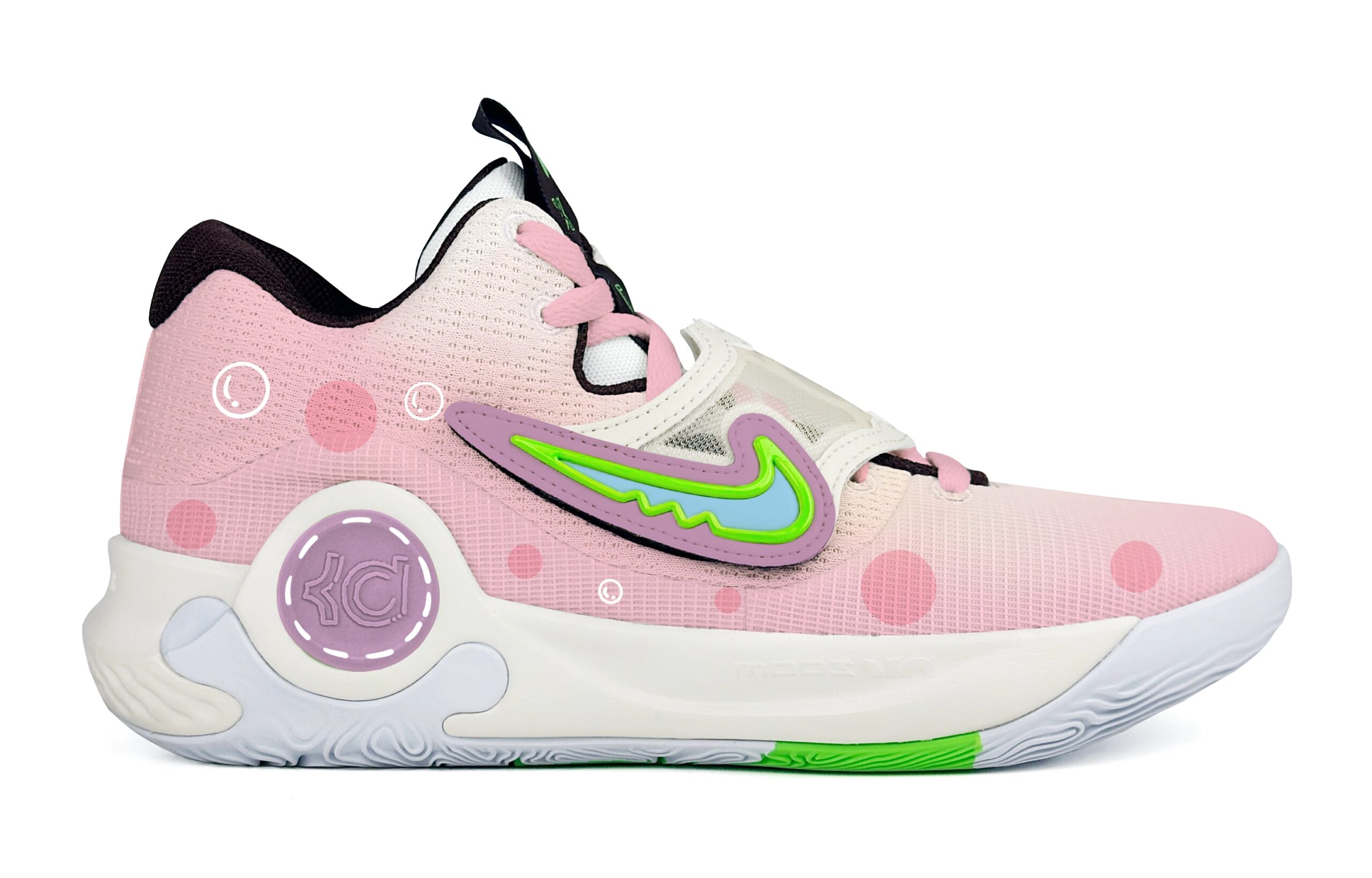 Nike KD Trey 5 X Steam Rose, Small Sponge Abrasion Resistant Abrasion Resistant Low top Basketball Shoes Men’s