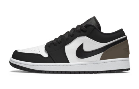Jordan Air Jordan 1 Slip Resistant Abrasion Resistant Low top Vintage Basketball Shoes Unisex Black