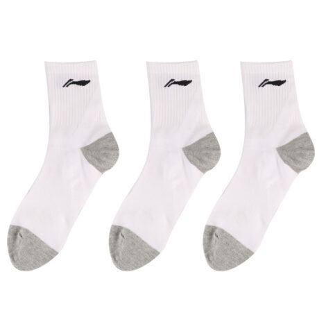 Li Ning Crew Socks Unisex 3 Pack