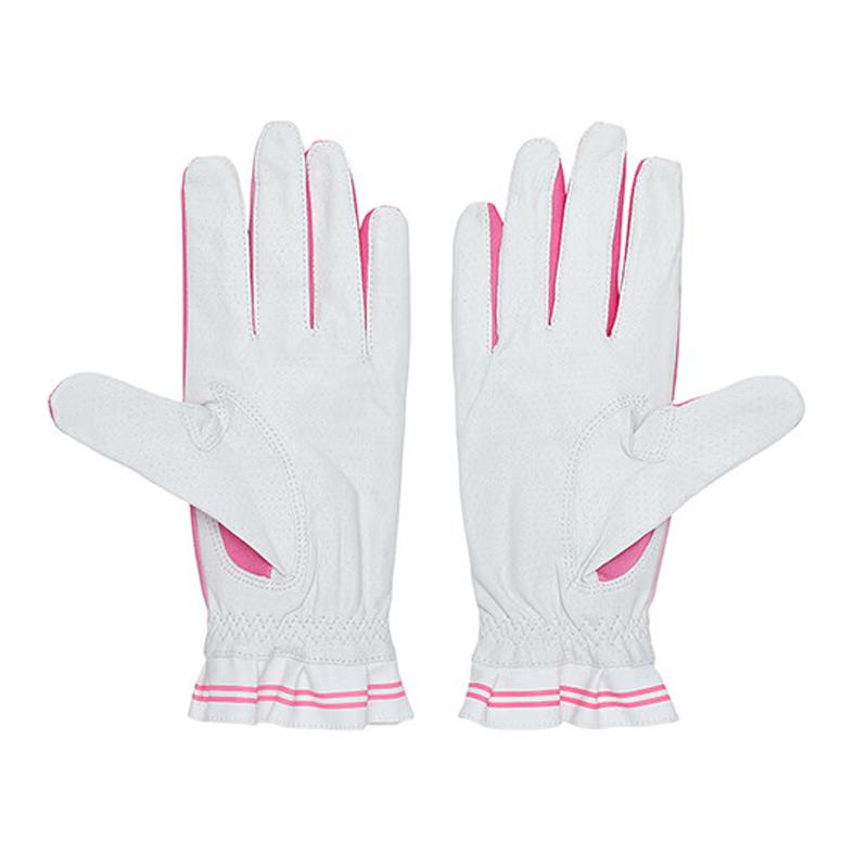 FILA Artificial Leather, Pigskin Leather Golf Gloves Women’s Pink