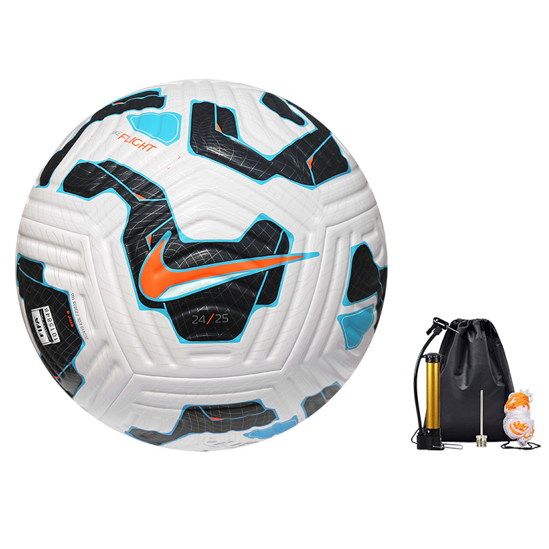 Nike Size 5 Soccer Ball Pu Unisex White Blue