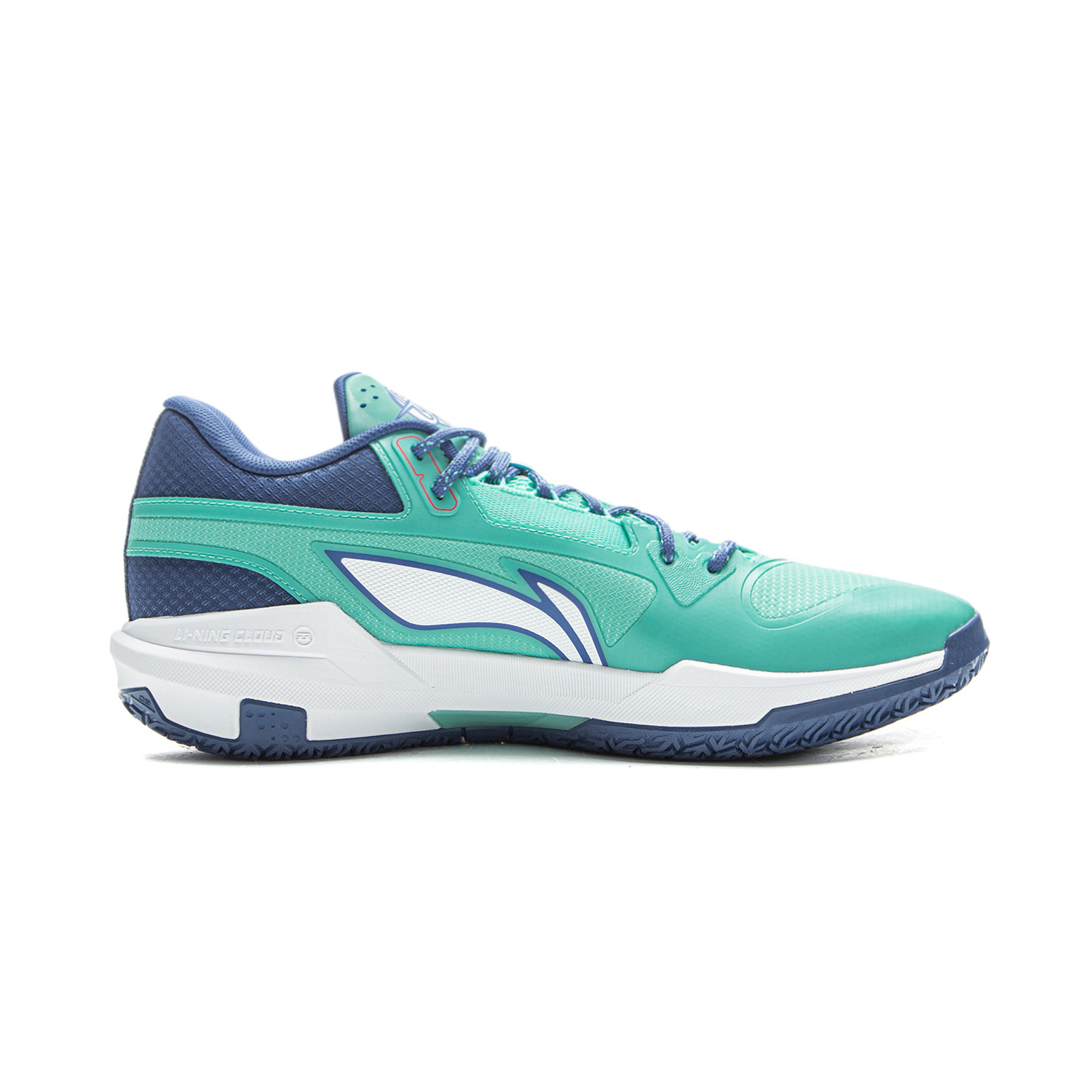 Li Ning Light Speed 3mid Basketball Shoes Men’s Low Top Pool Blue/Deep Sail Blue